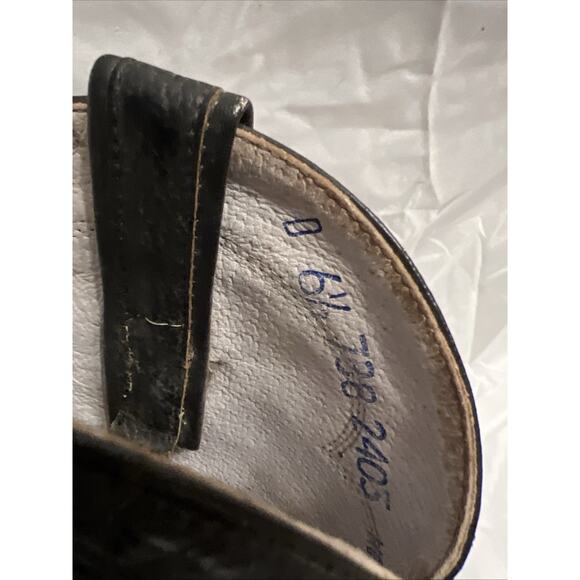Cowtown Boots Black Leather 6.5 main image 10